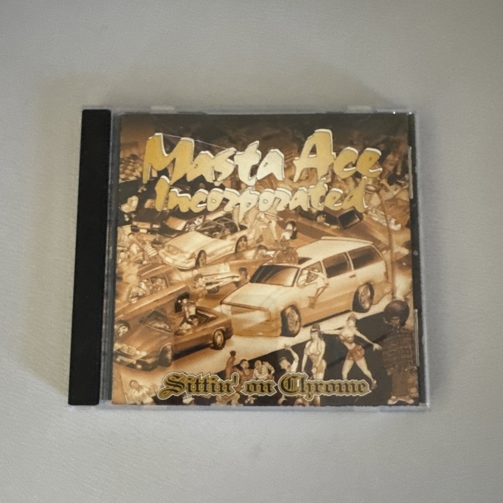 Masta Ace Incorporated Sittin On Chrome CD Album Capitol Records Rap Hip Hop